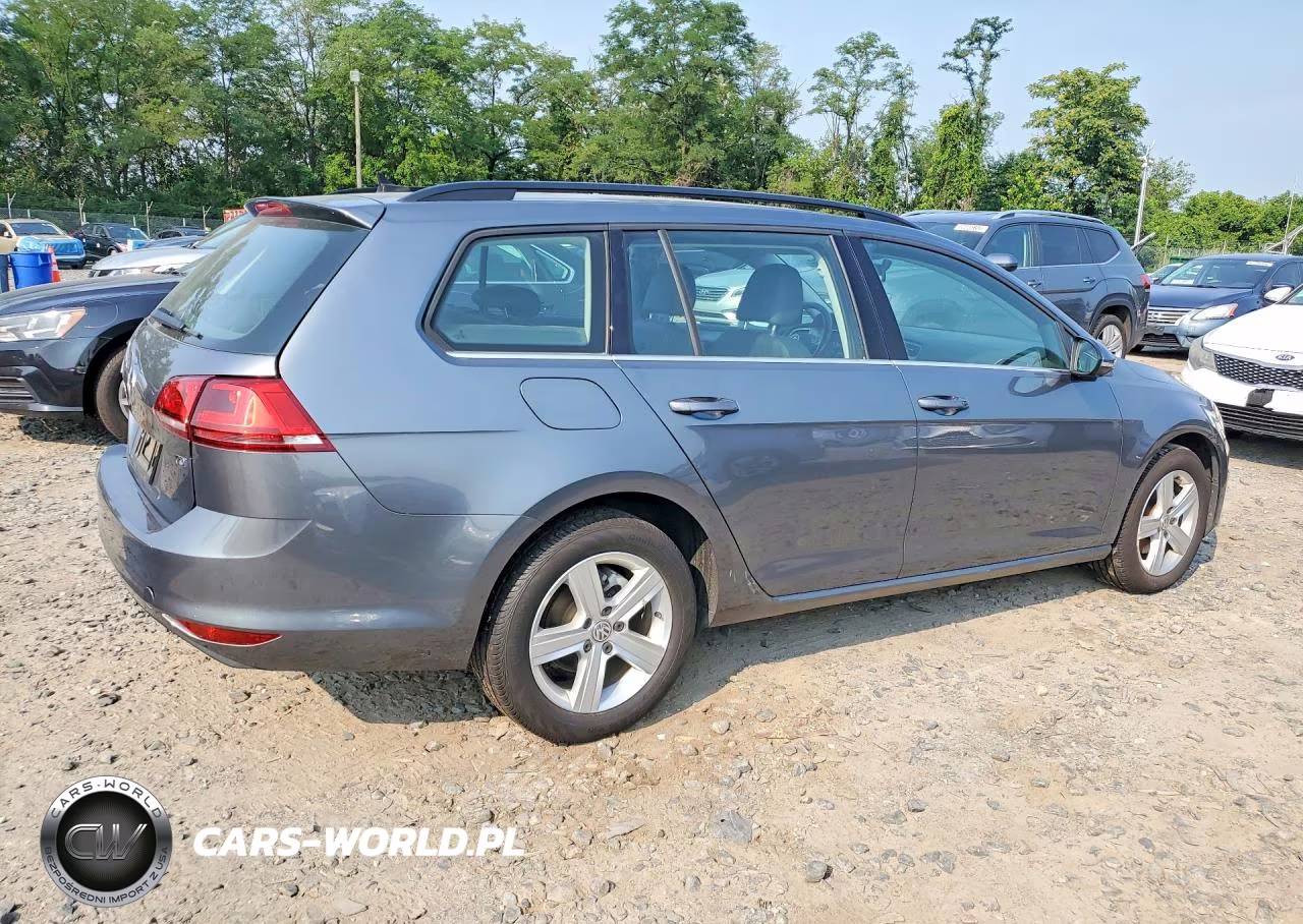 2015 Volkswagen Golf Sportwagen Tdi S VIN:3VWFA7AUXFM519934 - 3