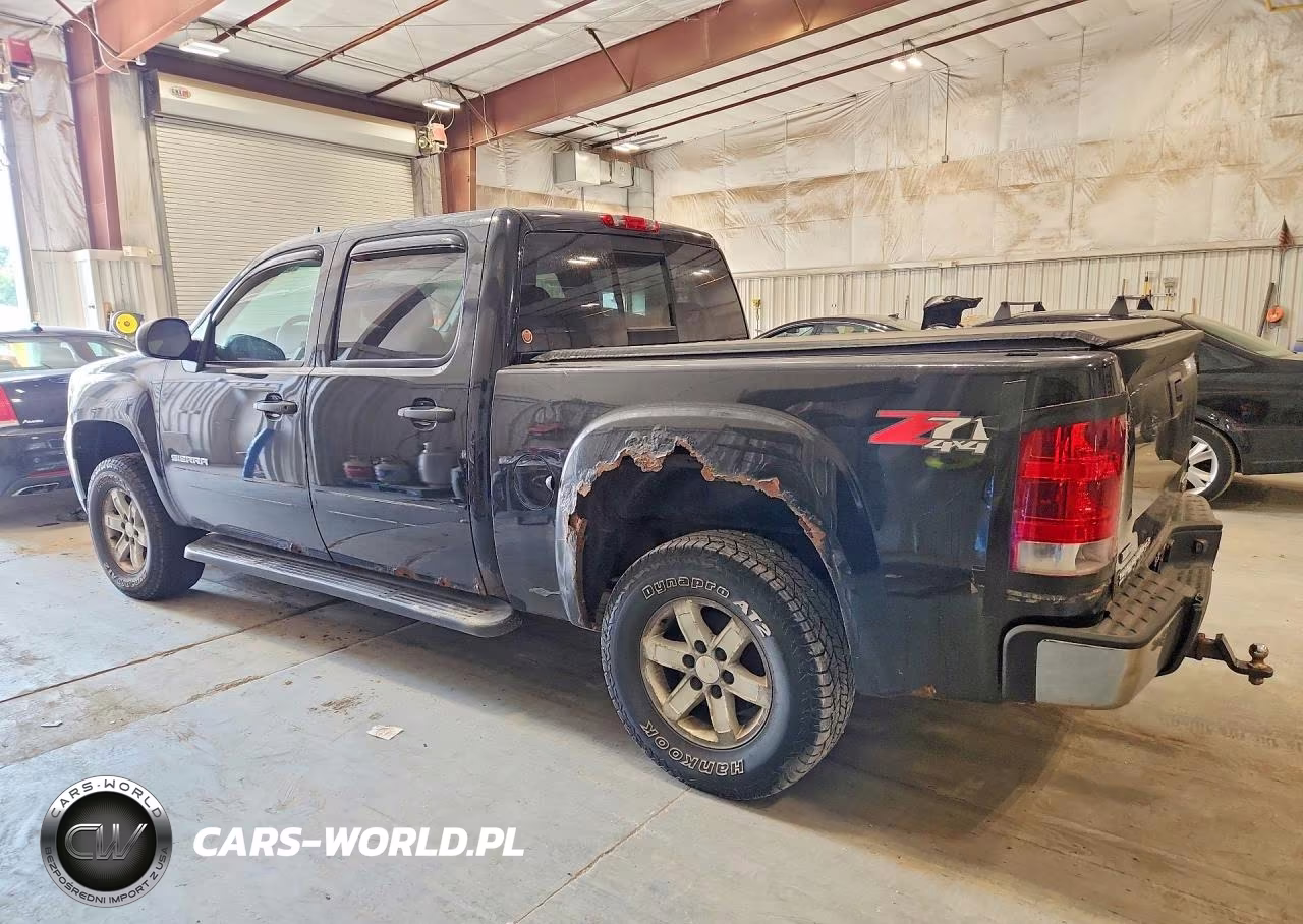 2010 GMC Sierra K1500 Sle VIN:3GTRKVE34AG166830 - 2