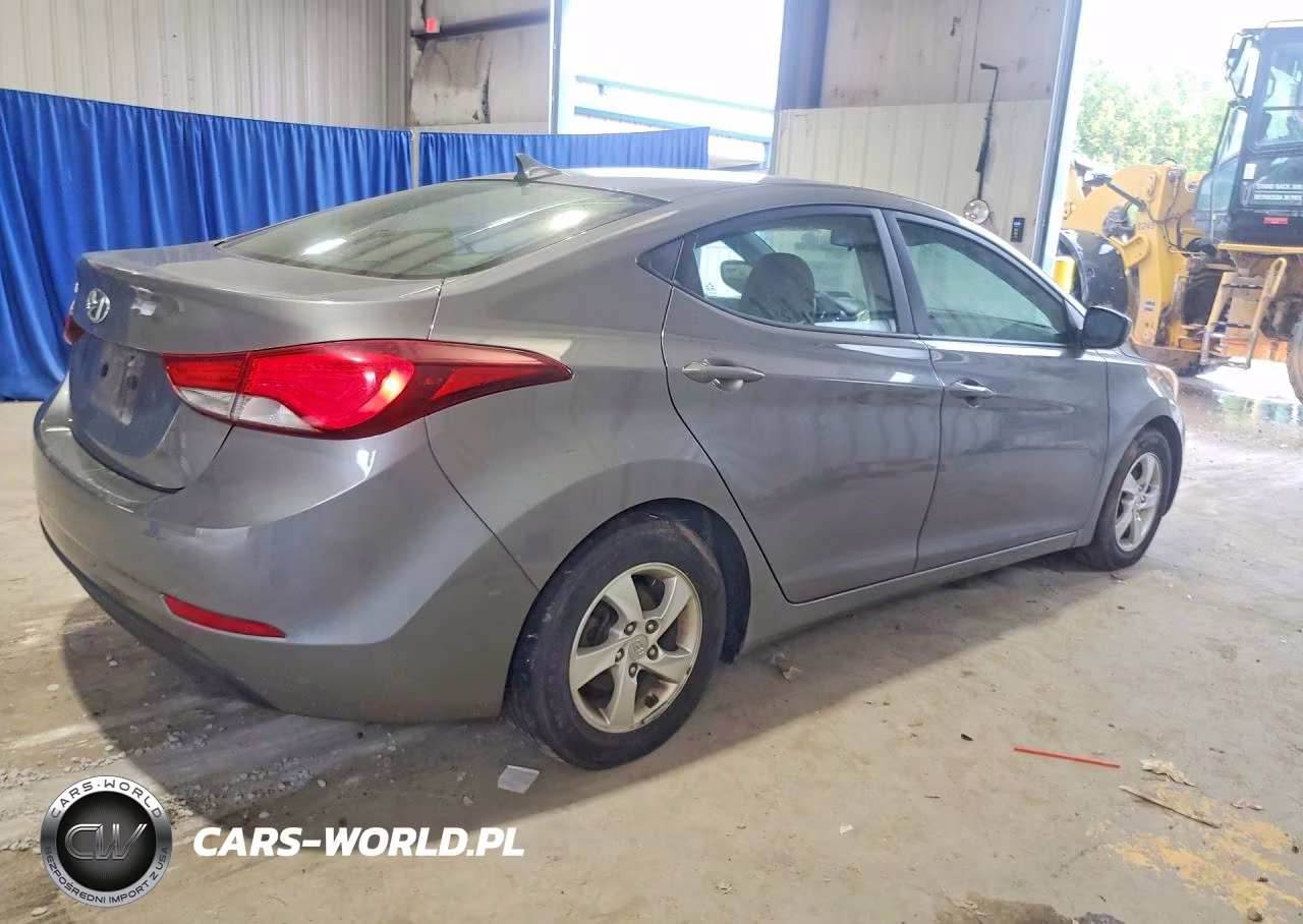2014 Hyundai Elantra Se VIN:5NPDH4AE2EH461240 - 3
