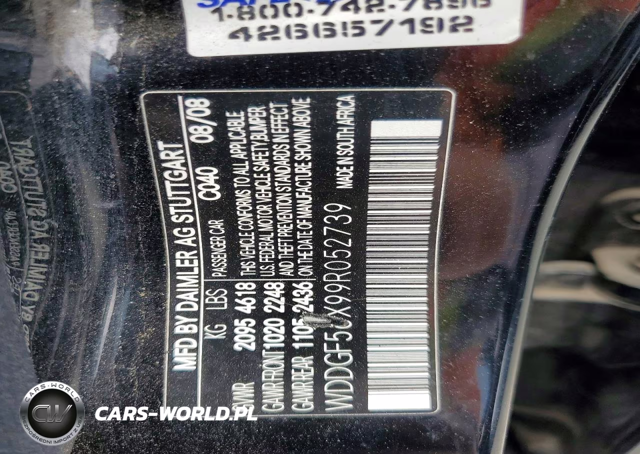 2009 Mercedes-Benz C 350 VIN:WDDGF56X99R052739 - 12