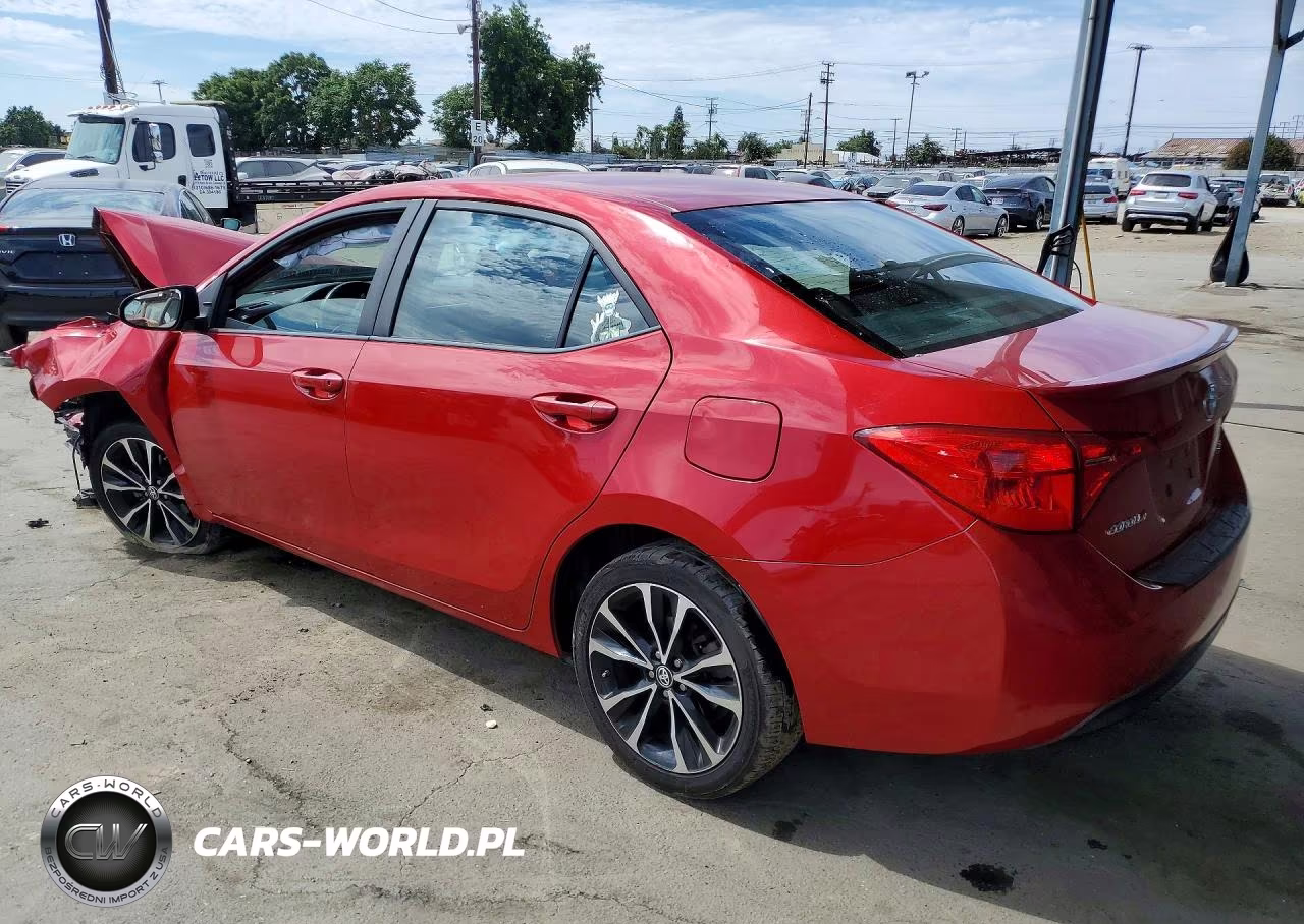 2019 Toyota Corolla Se VIN:2T1BURHE4KC165320 - 2