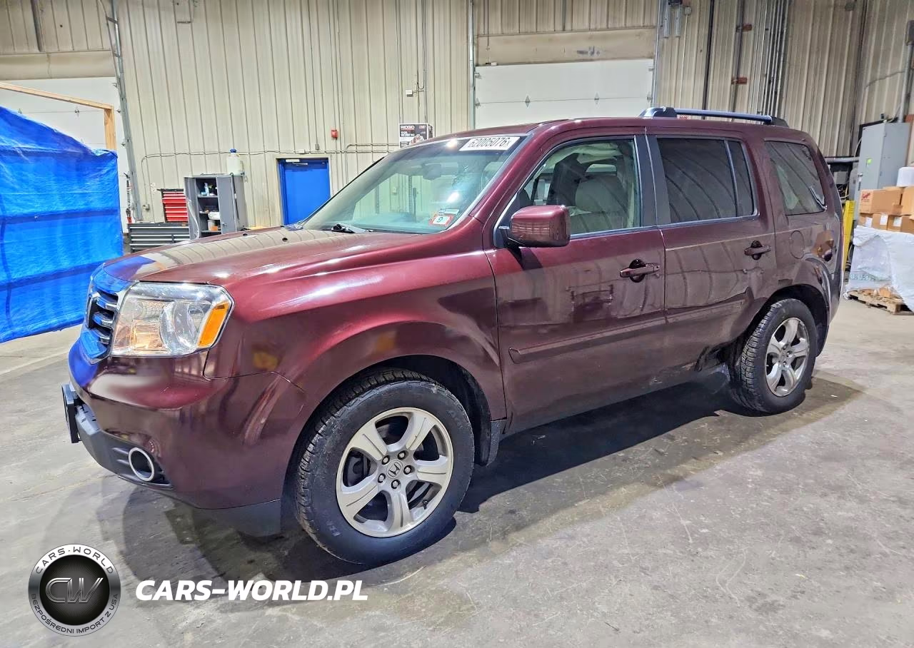 2015 HONDA PILOT EXL VIN:5FNYF4H57FB007692 - 1