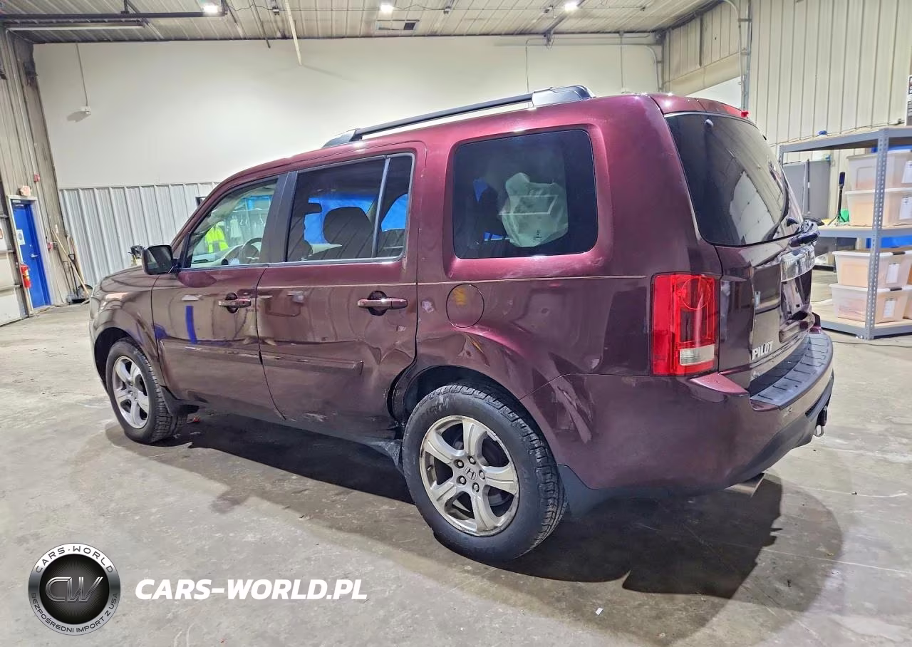 2015 HONDA PILOT EXL VIN:5FNYF4H57FB007692 - 2