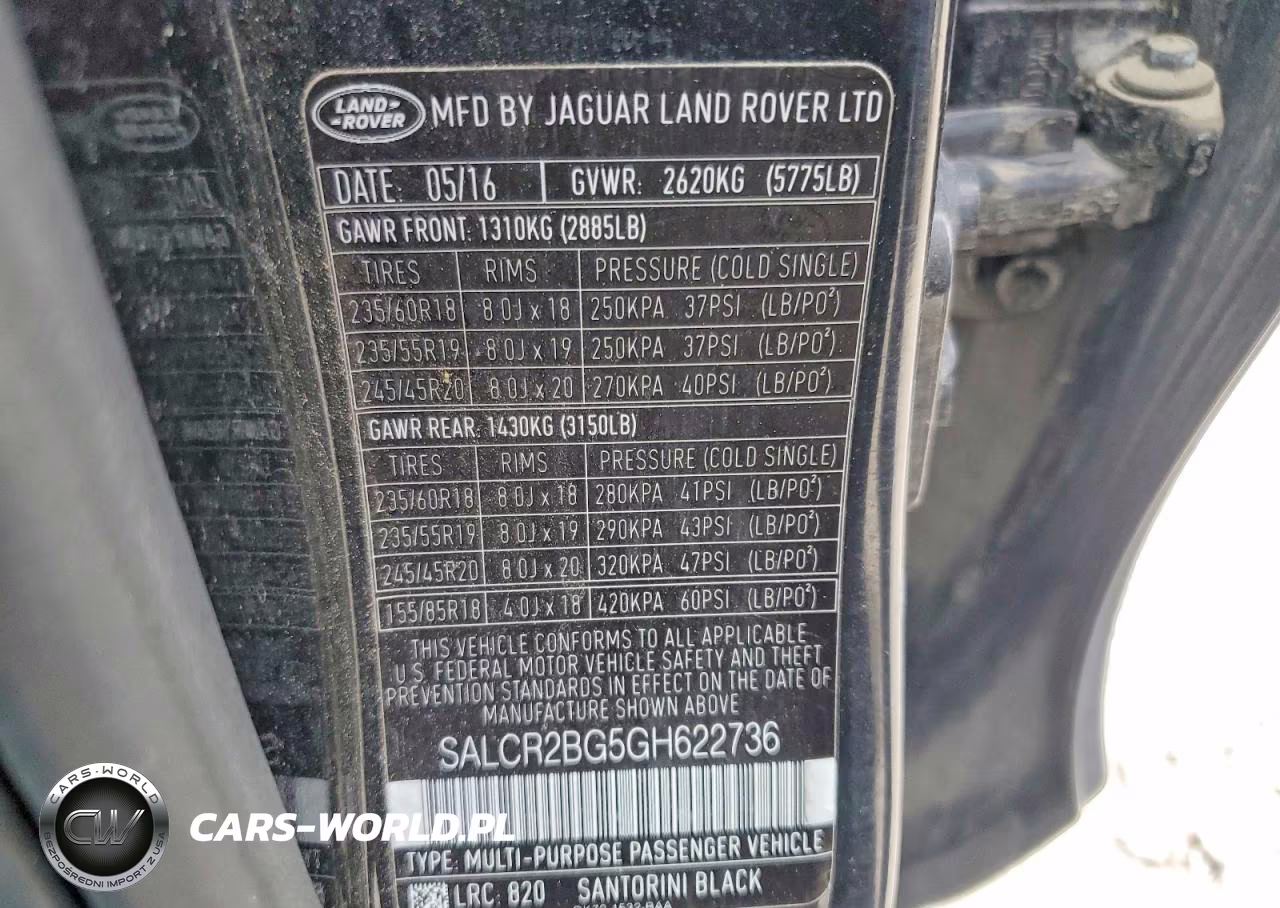 2016 Land Rover Discovery Sport Hse VIN:SALCR2BG5GH622736 - 12