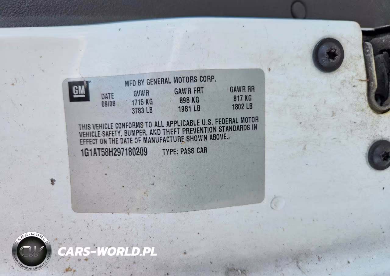 2009 Chevrolet Cobalt Lt VIN:1G1AT58H297180209 - 12