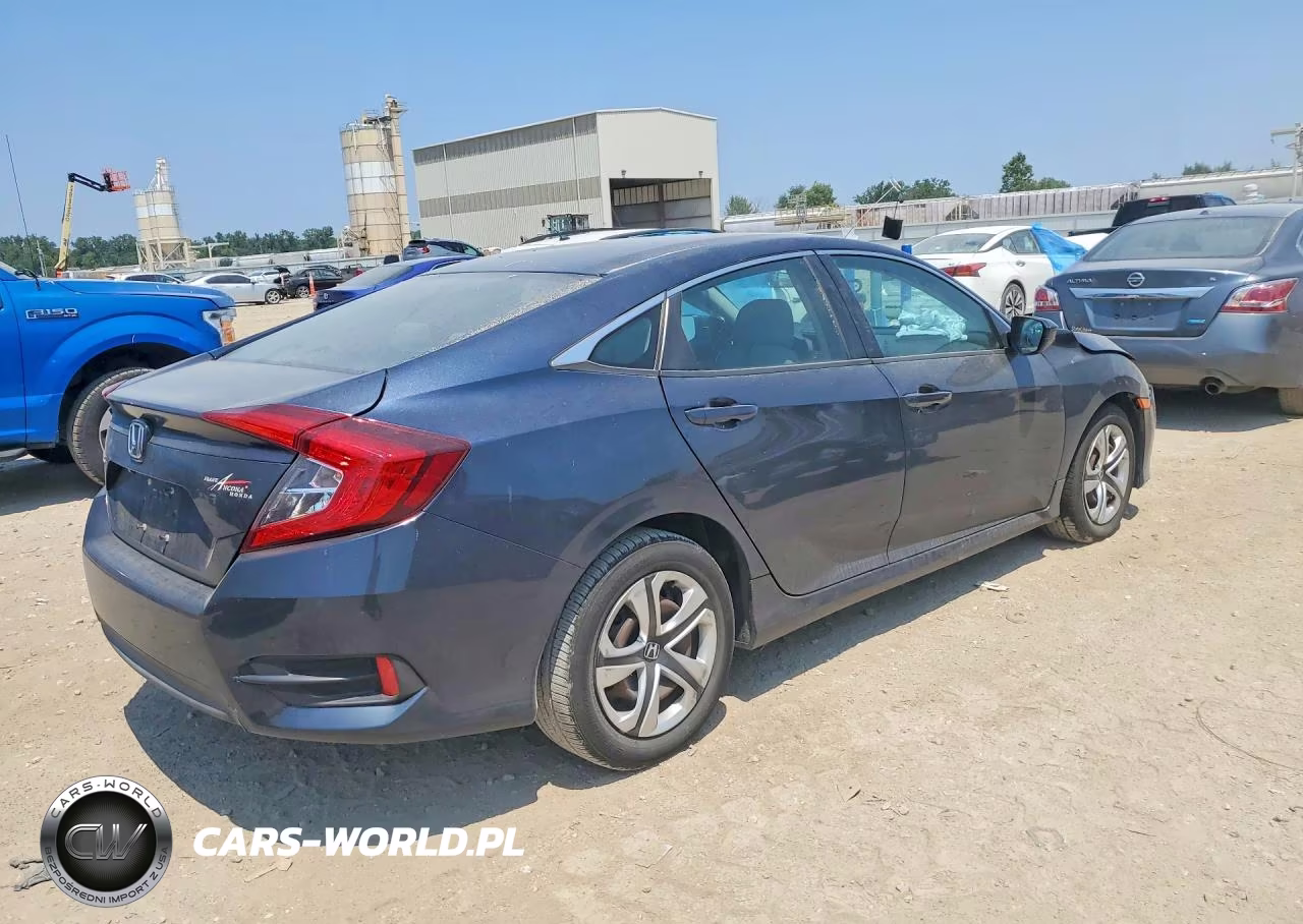 2017 Honda Civic Lx VIN:19XFC2F55HE081192 - 3