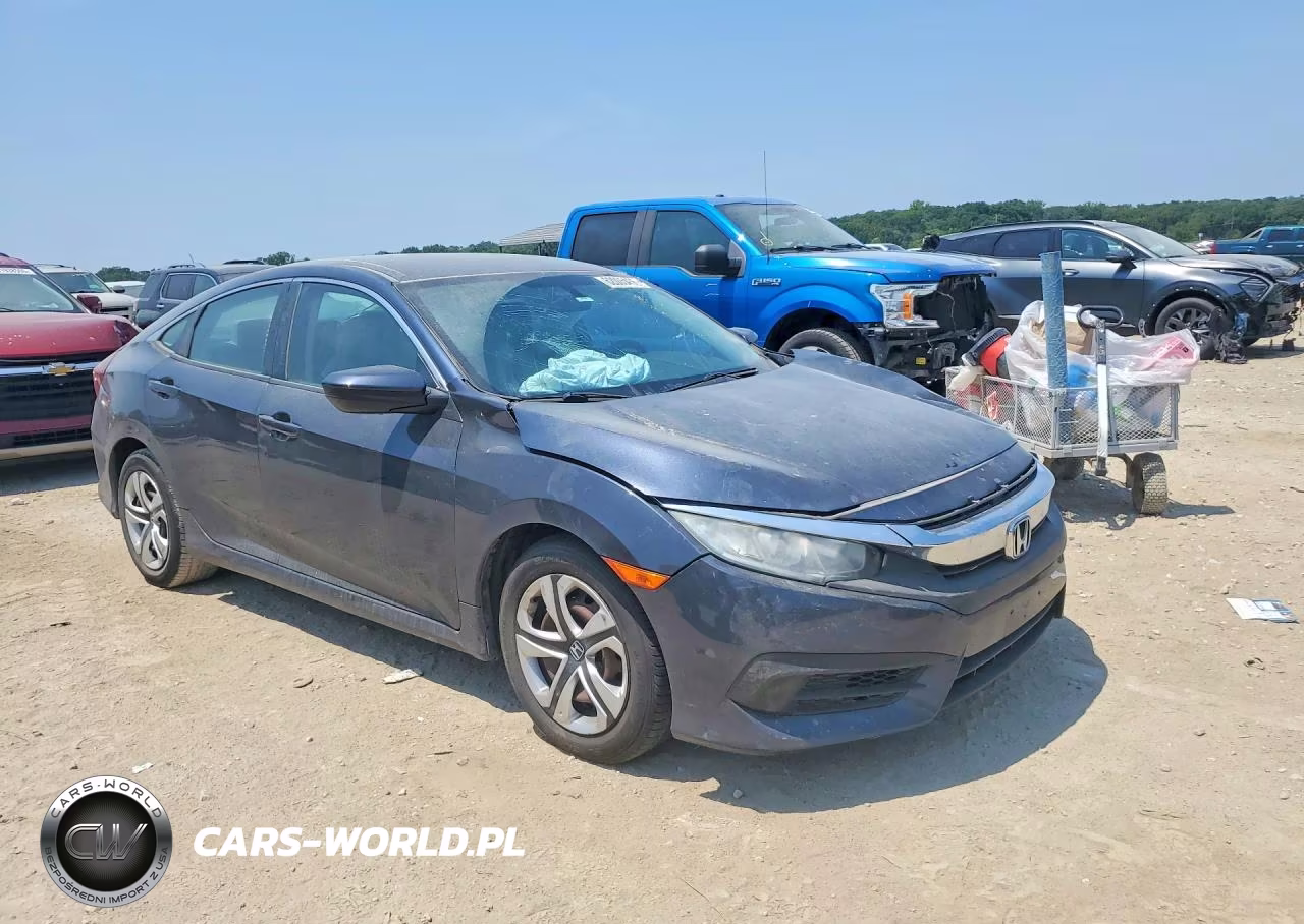 2017 Honda Civic Lx VIN:19XFC2F55HE081192 - 4
