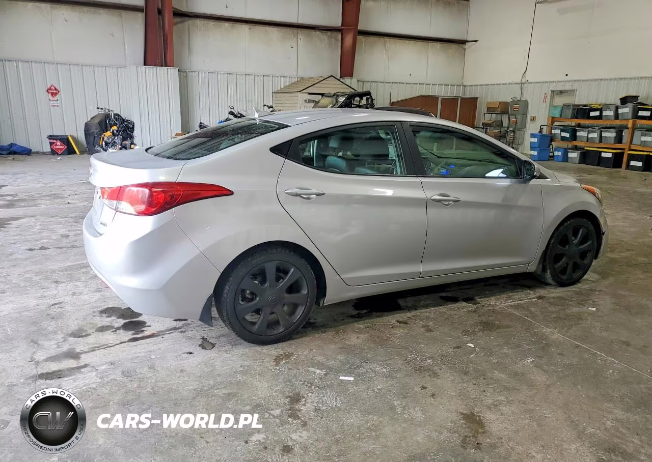 2013 Hyundai Elantra Limited VIN:KMHDH4AE5DU693847 - 3