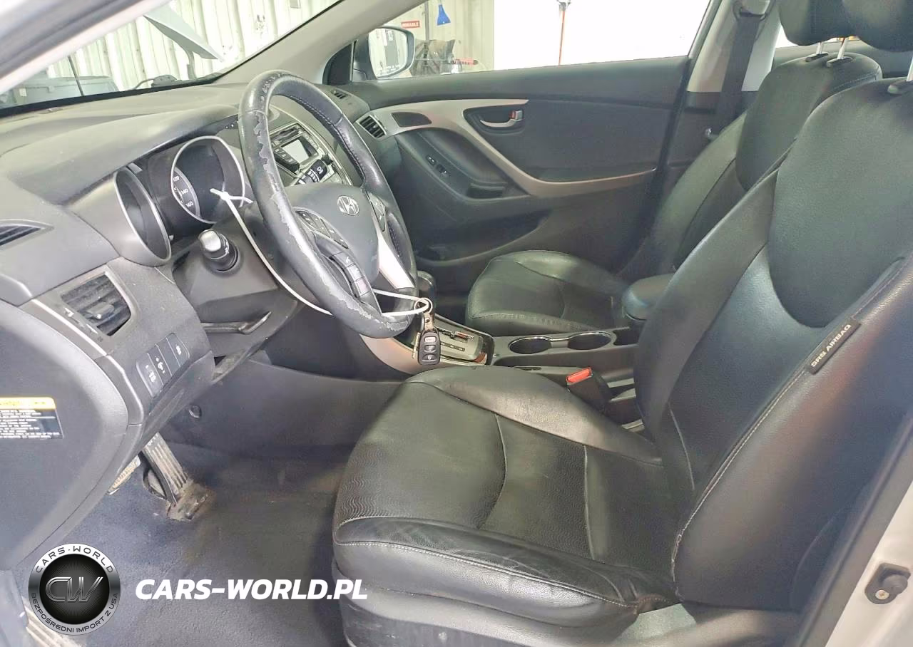 2013 Hyundai Elantra Limited VIN:KMHDH4AE5DU693847 - 7