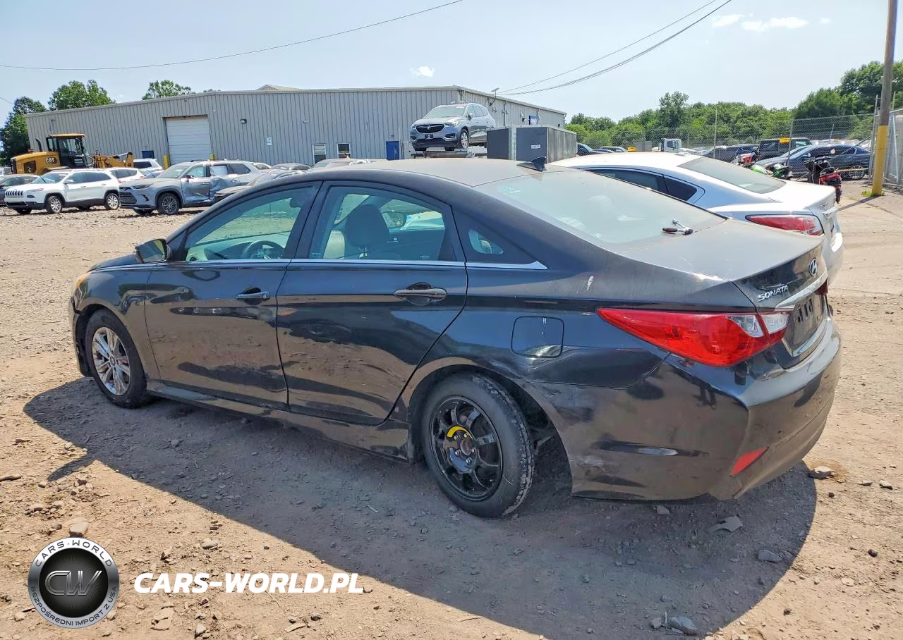 2014 Hyundai Sonata Gls VIN:5NPEB4AC3EH835357 - 2