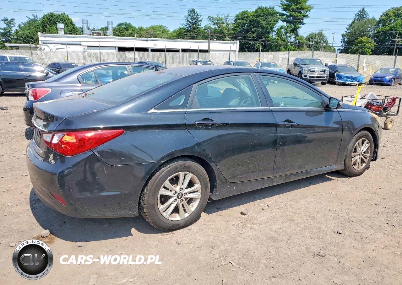 2014 Hyundai Sonata Gls VIN:5NPEB4AC3EH835357 - 3