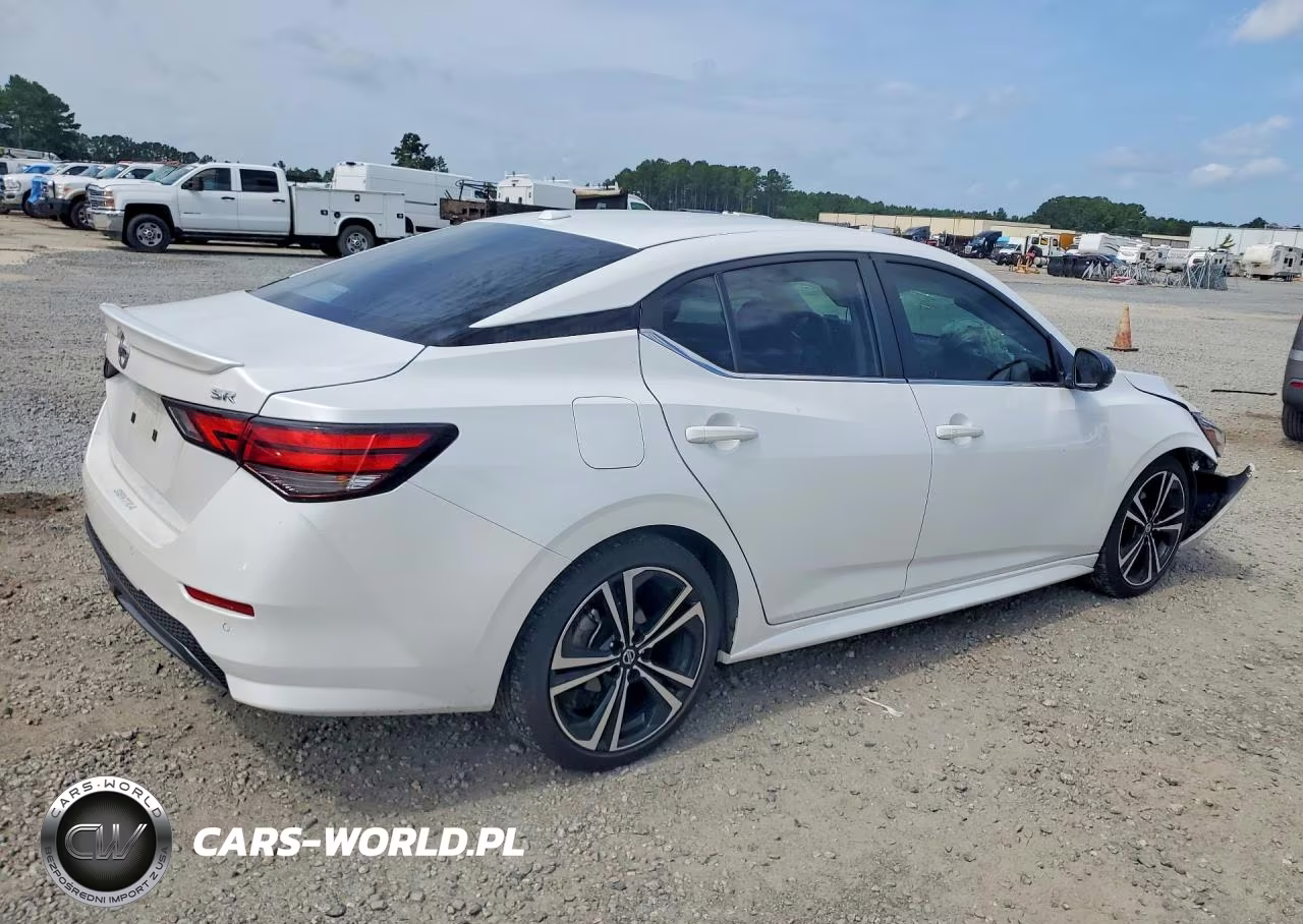 2022 Nissan Sentra Sr VIN:3N1AB8DV8NY302848 - 3