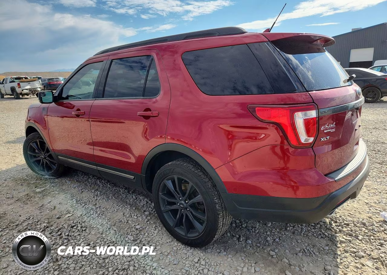 2018 Ford Explorer Xlt VIN:1FM5K8D85JGC05896 - 2