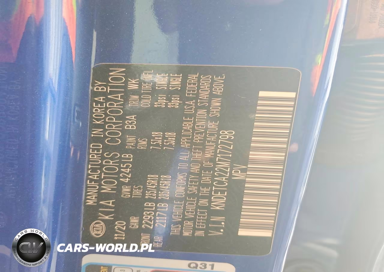 2021 Kia Seltos Sx VIN:KNDETCA22M7172798 - 12