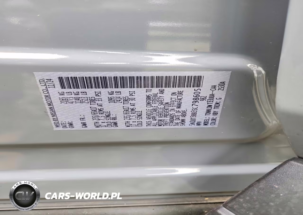 2025 Nissan Rogue Rock Creek VIN:5N1BT3BB3SC798605 - 12