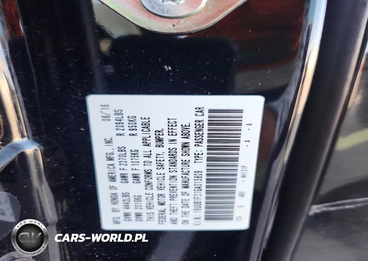 2016 Acura Tlx VIN:19UUB1F31GA015809 - 12