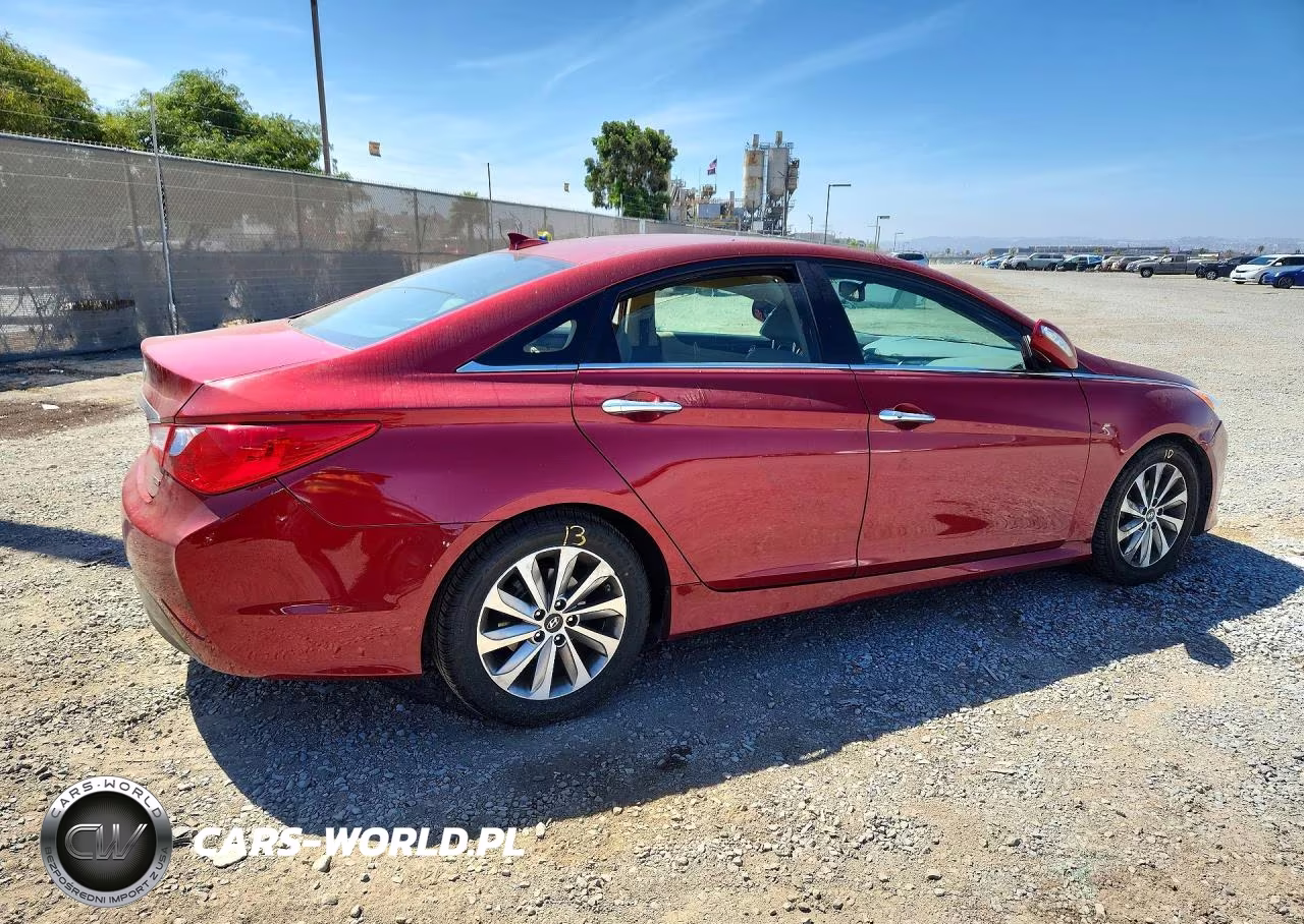 2014 Hyundai Sonata Limited VIN:5NPEC4AC8EH856895 - 3