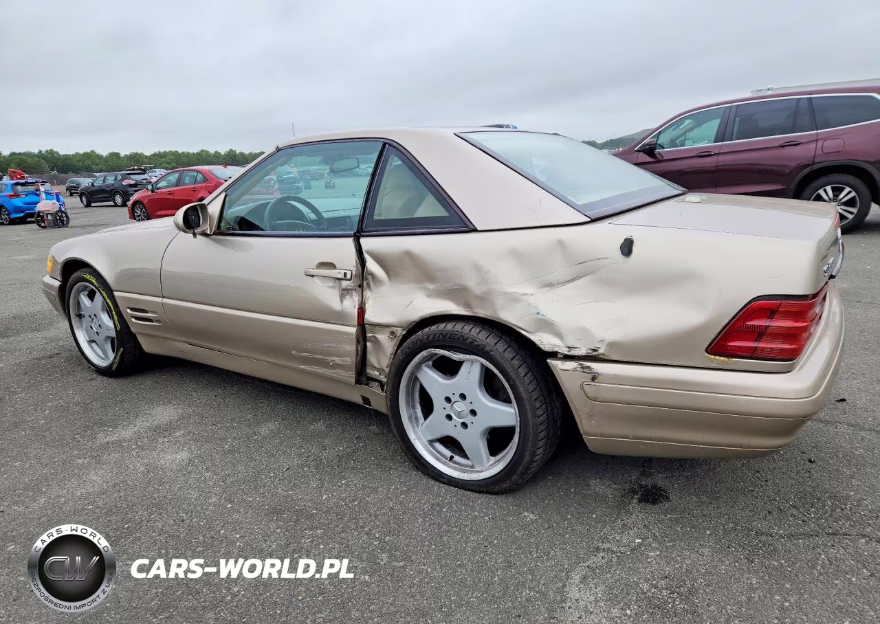 2000 Mercedes-Benz Sl 500 VIN:WDBFA68F8YF191497 - 2