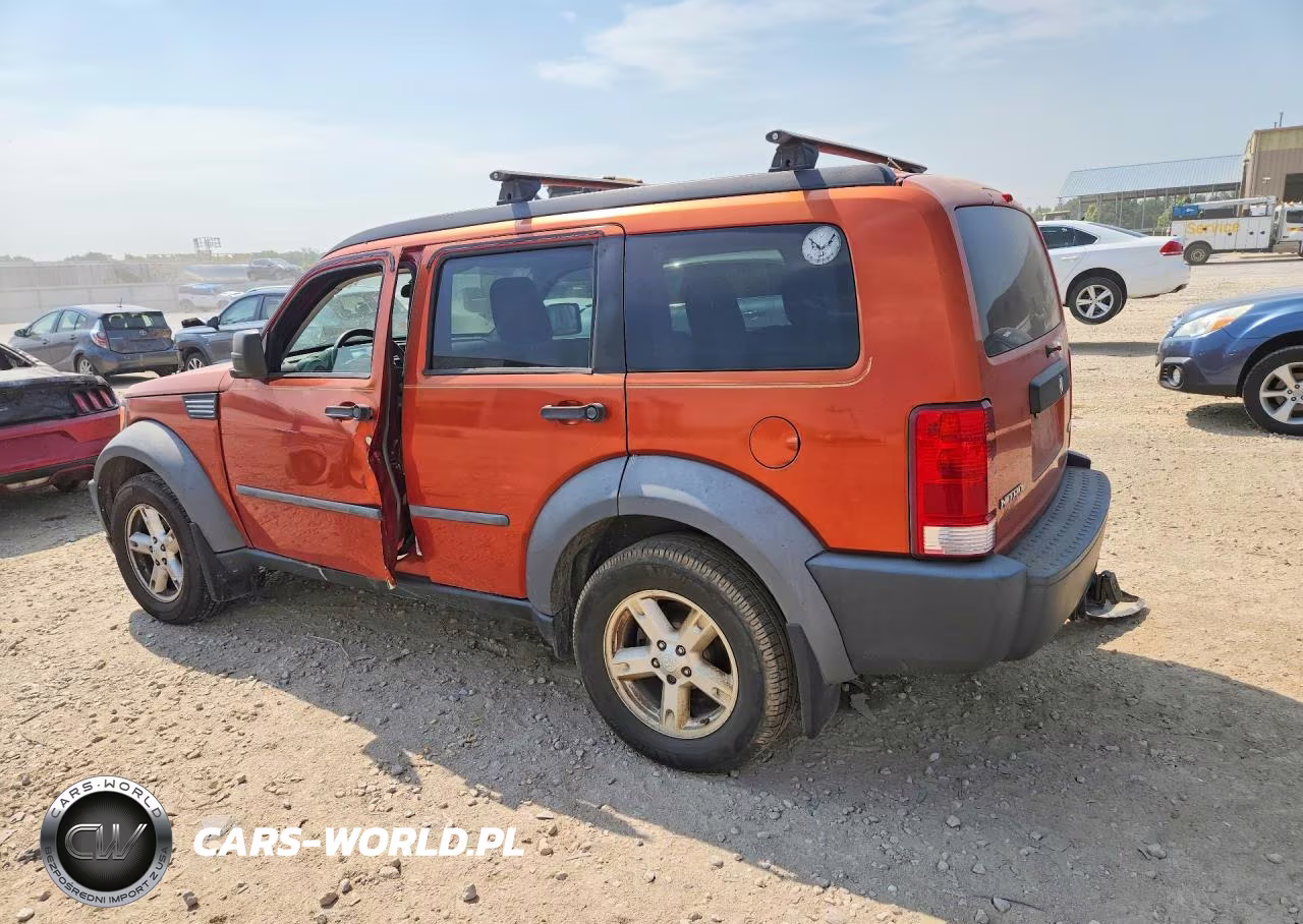 2007 Dodge Nitro Sxt VIN:1D8GU28K97W578594 - 2