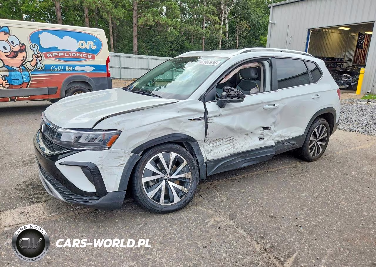 2022 Volkswagen Taos Se VIN:3VVWX7B25NM058009 - 1