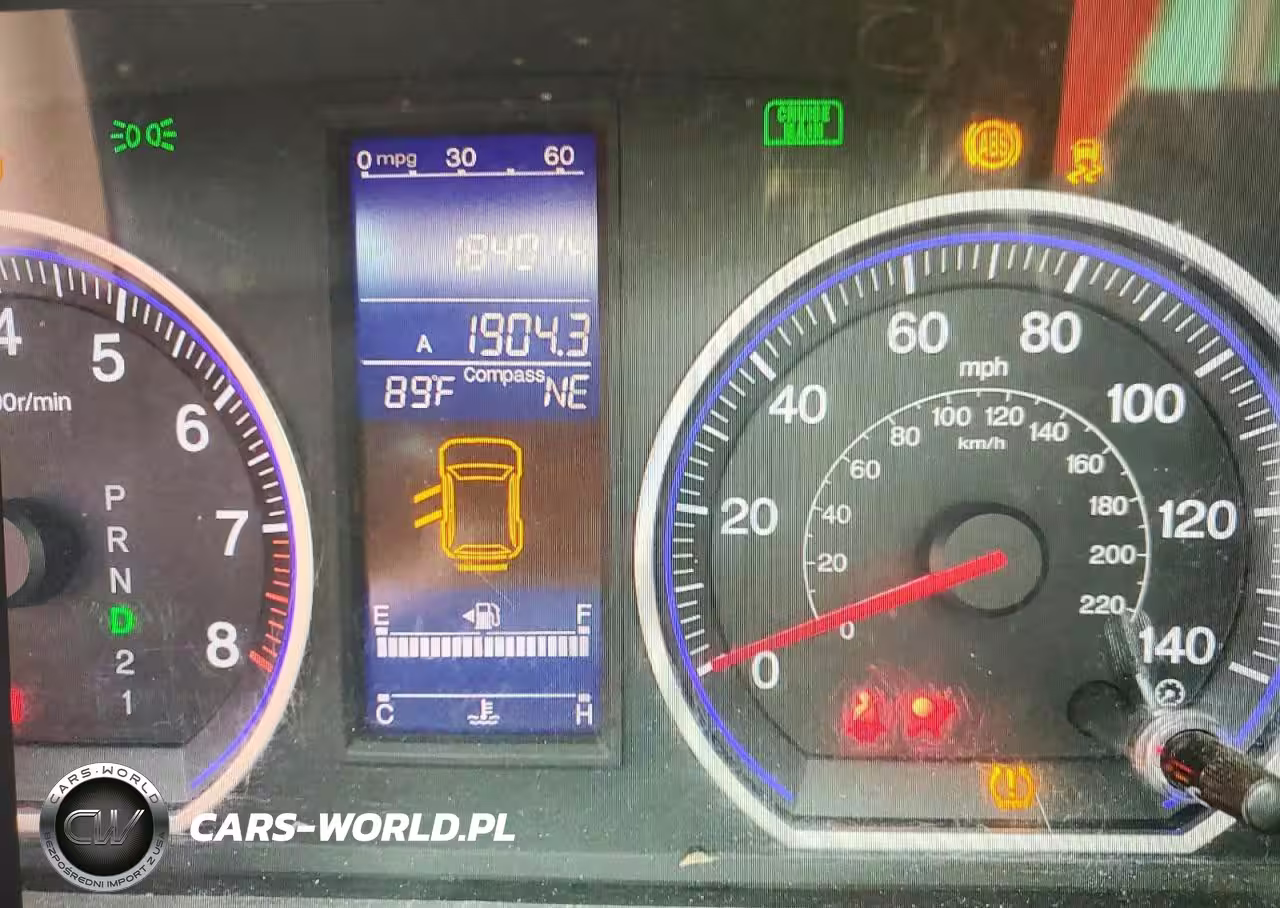 HONDA CR-V EXL VIN:5J6RE4H78BL070424 - 9