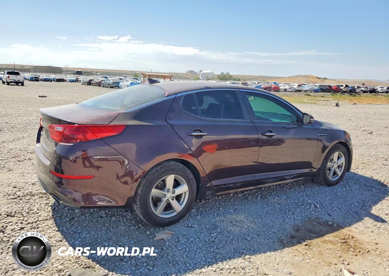 2015 Kia Optima Lx VIN:5XXGM4A77FG394335 - 3