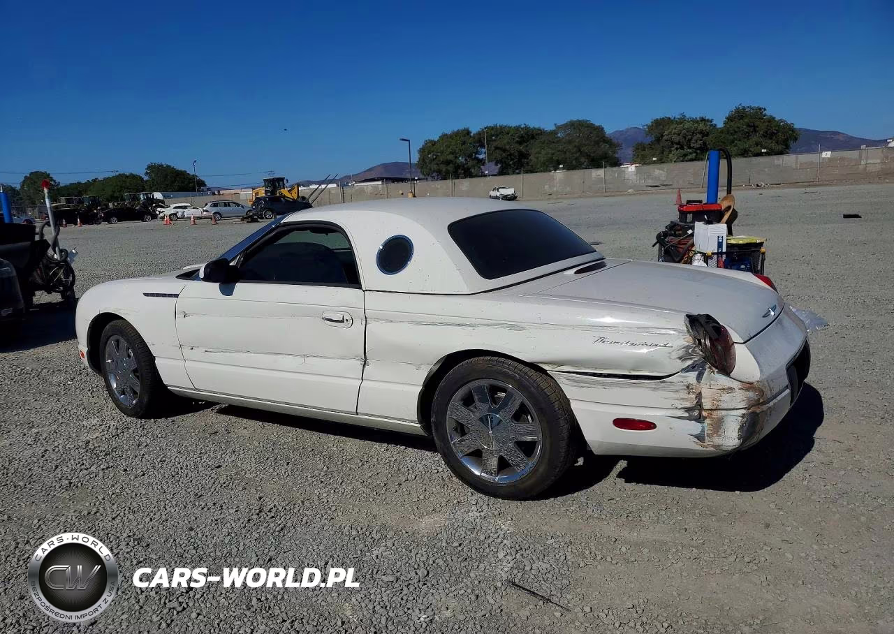 2002 Ford Thunderbird VIN:1FAHP60A62Y123984 - 2
