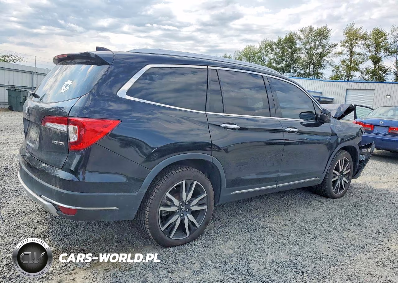2022 Honda Pilot Touring VIN:5FNYF5H99NB014716 - 3