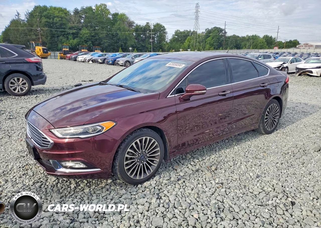 2017 Ford Fusion Se VIN:3FA6P0HD2HR102947 - 1
