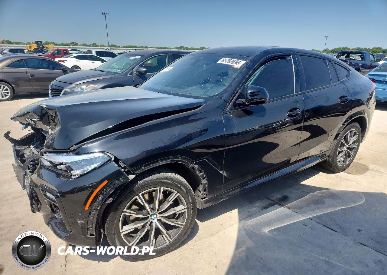 2021 BMW X6 xDrive40I VIN:5UXCY6C06M9F87361 - 1