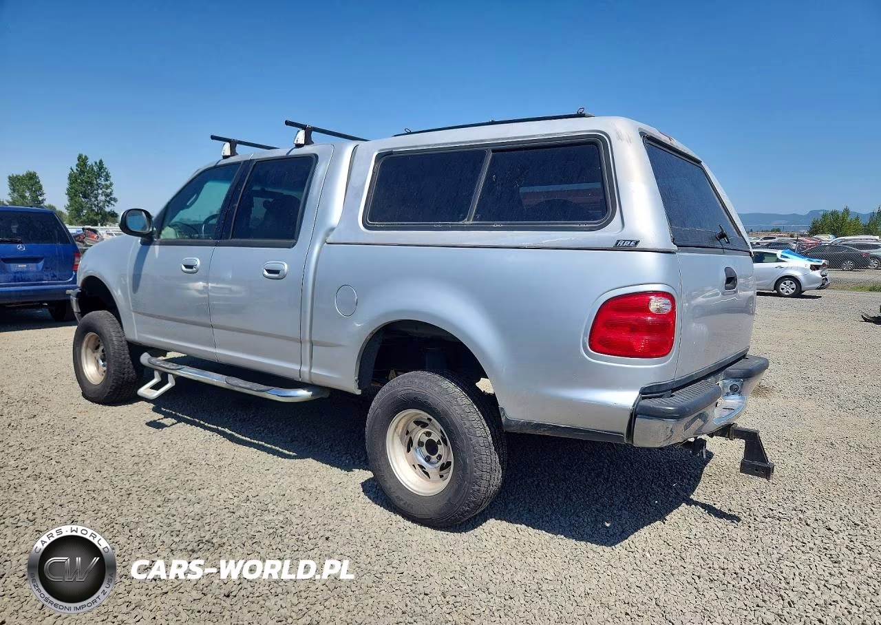 2001 Ford F150 Supercrew VIN:1FTRW07W41KD95712 - 2