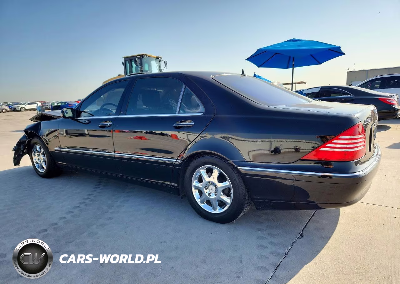2001 Mercedes-Benz S 500 VIN:WDBNG75J41A198541 - 2