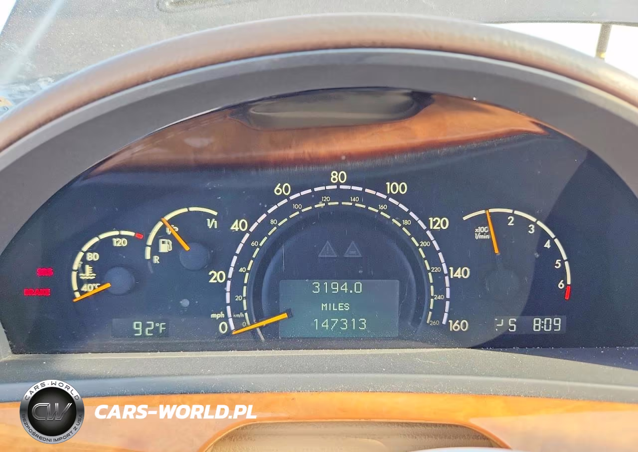 2001 Mercedes-Benz S 500 VIN:WDBNG75J41A198541 - 9