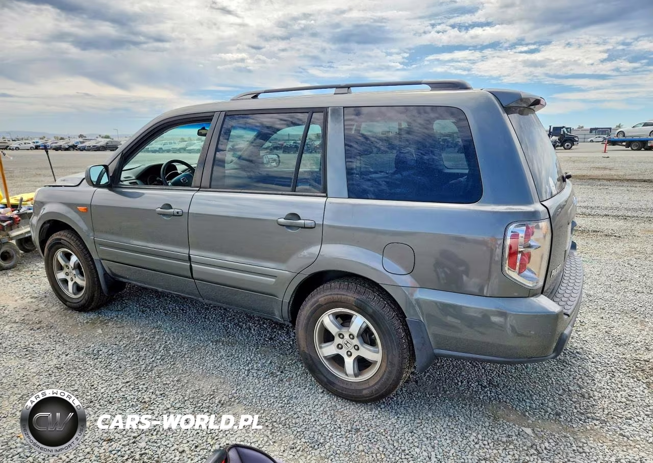 2007 Honda Pilot Exl VIN:5FNYF28737B043466 - 2