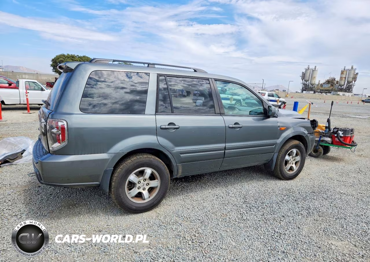 2007 Honda Pilot Exl VIN:5FNYF28737B043466 - 3