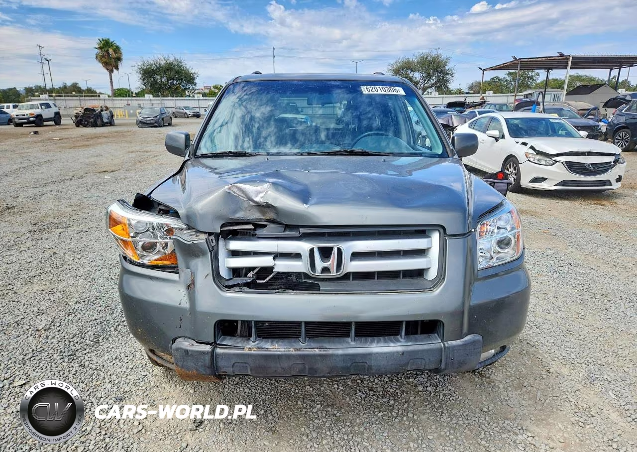2007 Honda Pilot Exl VIN:5FNYF28737B043466 - 5