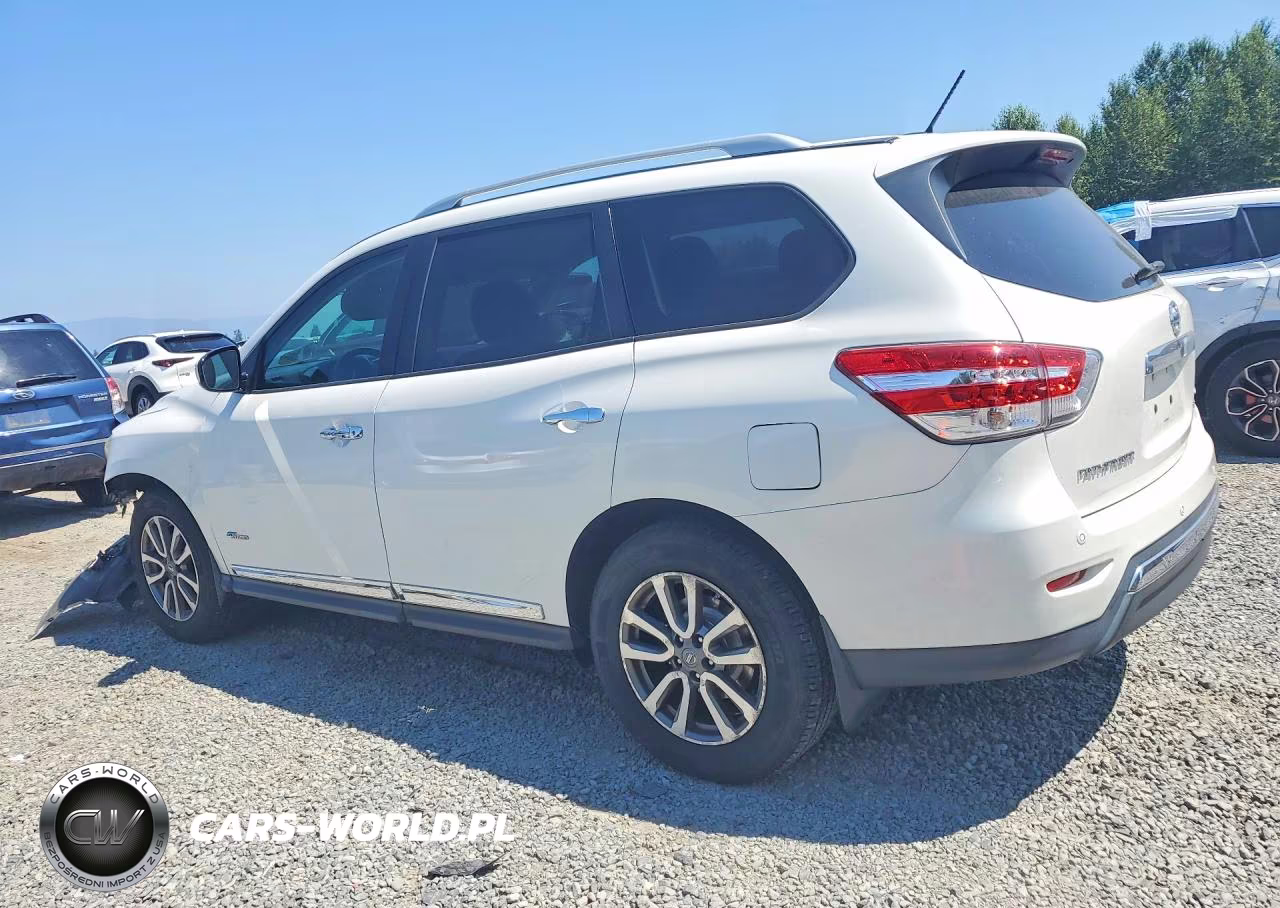 2014 Nissan Pathfinder Hybrid Sl VIN:5N1CR2MM2EC636254 - 2