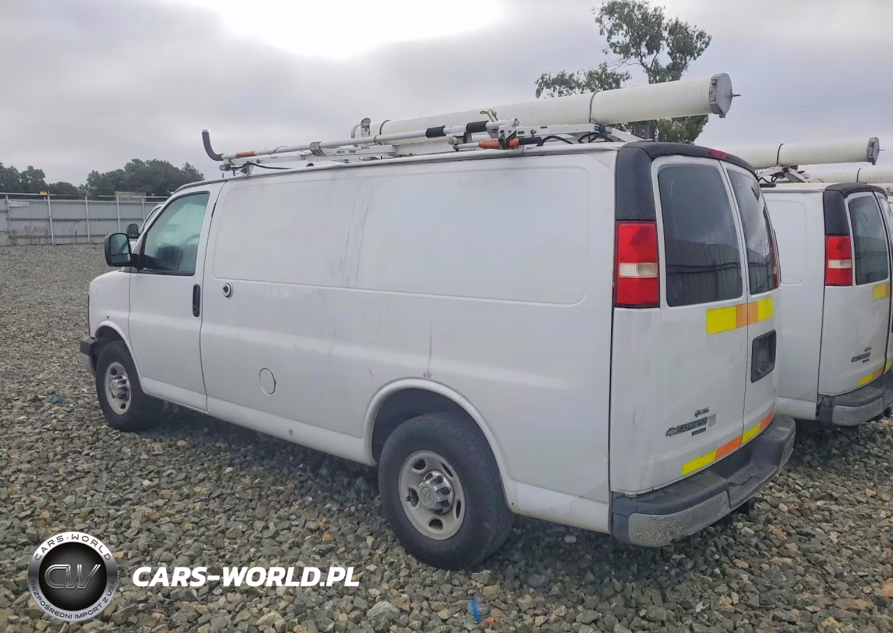 2014 Chevrolet Express 2500 Cargo Utility - Service Van VIN:1GCWGFCB9E1119690 - 2