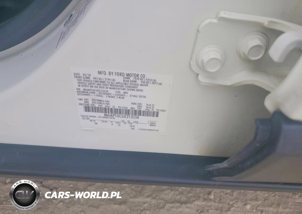 2018 Ford Ecosport Se VIN:MAJ6P1UL5JC213550 - 13