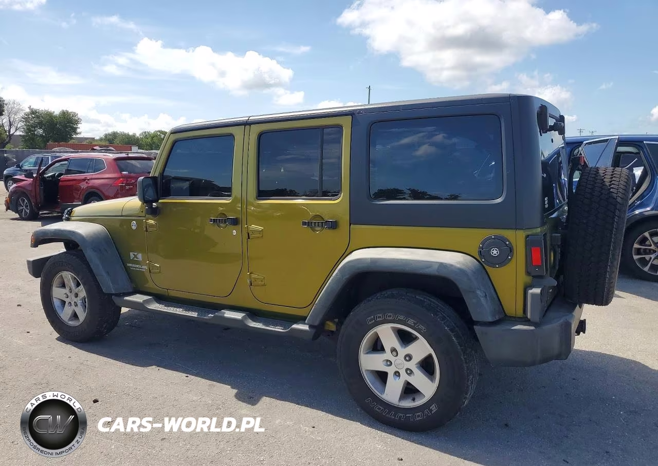 2007 Jeep Wrangler X VIN:1J4GA39167L190219 - 2