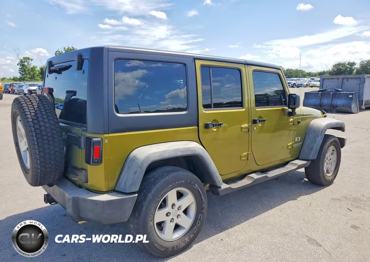 2007 Jeep Wrangler X VIN:1J4GA39167L190219 - 3