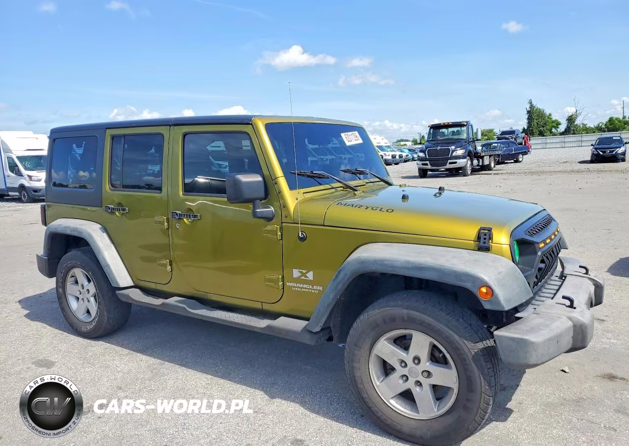 2007 Jeep Wrangler X VIN:1J4GA39167L190219 - 4