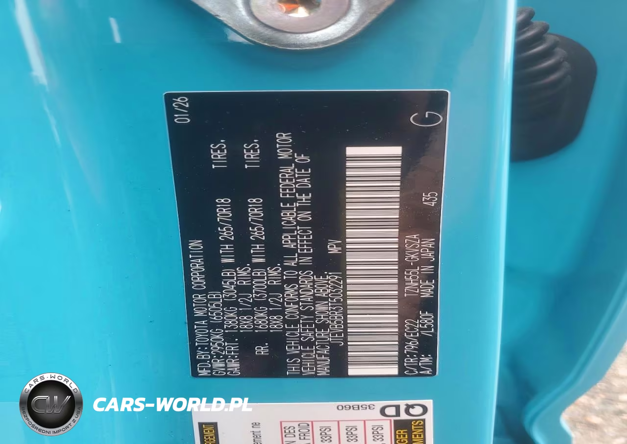2026 Toyota 4Runner Trd Pro Hv VIN:JTEVB5BR3T5032291 - 13