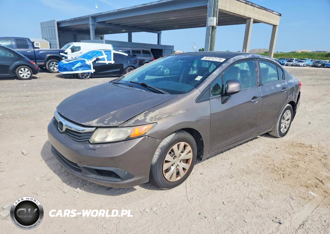 2012 Honda Civic Lx – zdjęcie 1 z 12