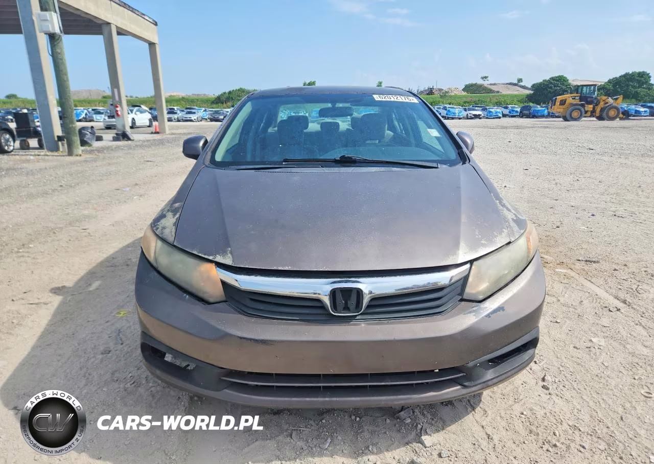2012 Honda Civic Lx VIN:2HGFB2F55CH578065 - 5