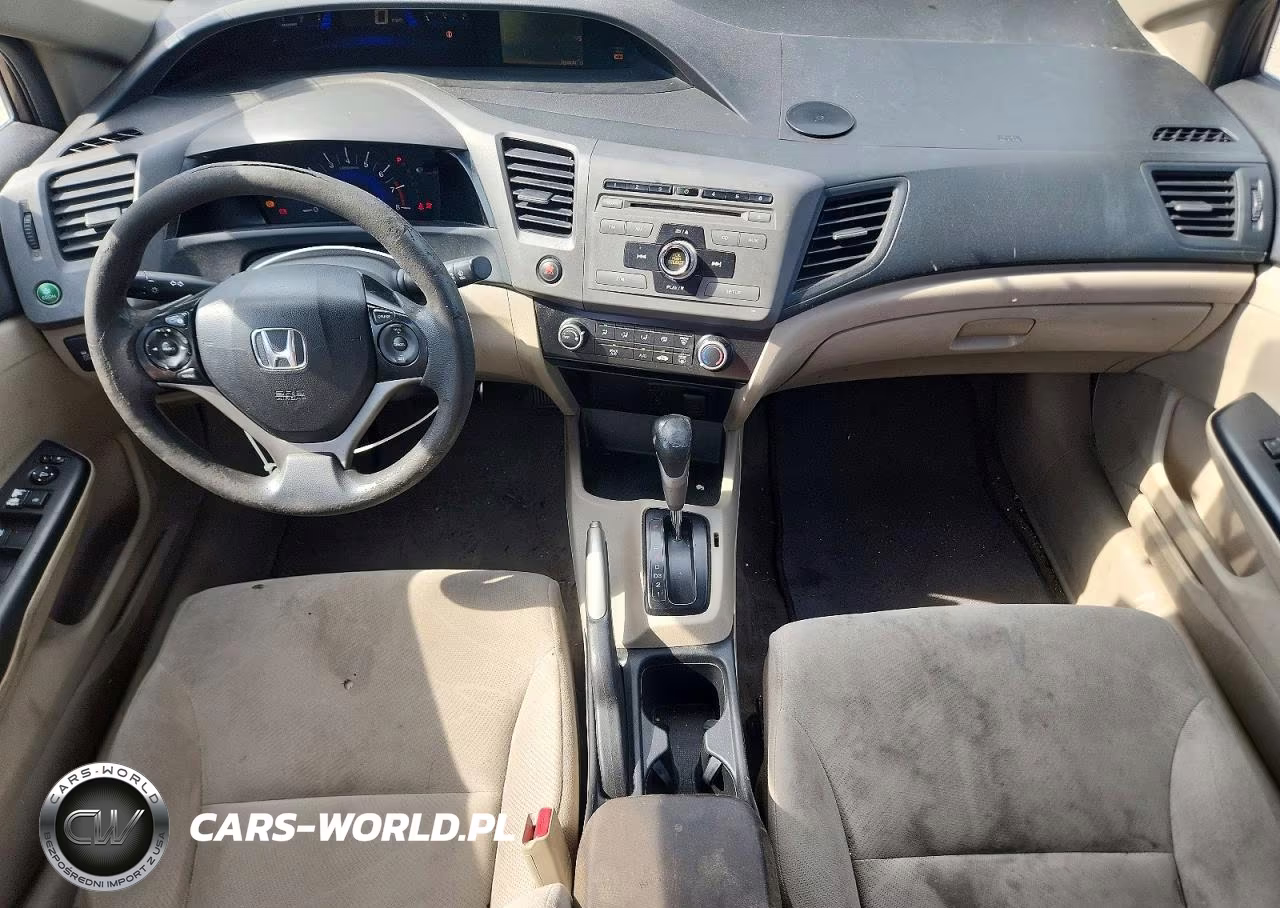 2012 Honda Civic Lx VIN:2HGFB2F55CH578065 - 8