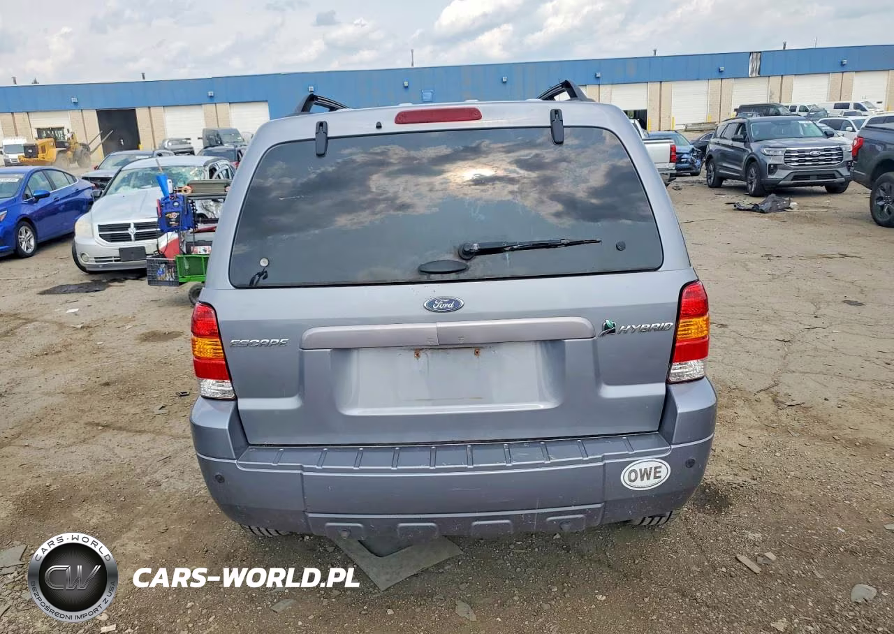 2007 Ford Escape Hev VIN:1FMCU49H07KA85563 - 6