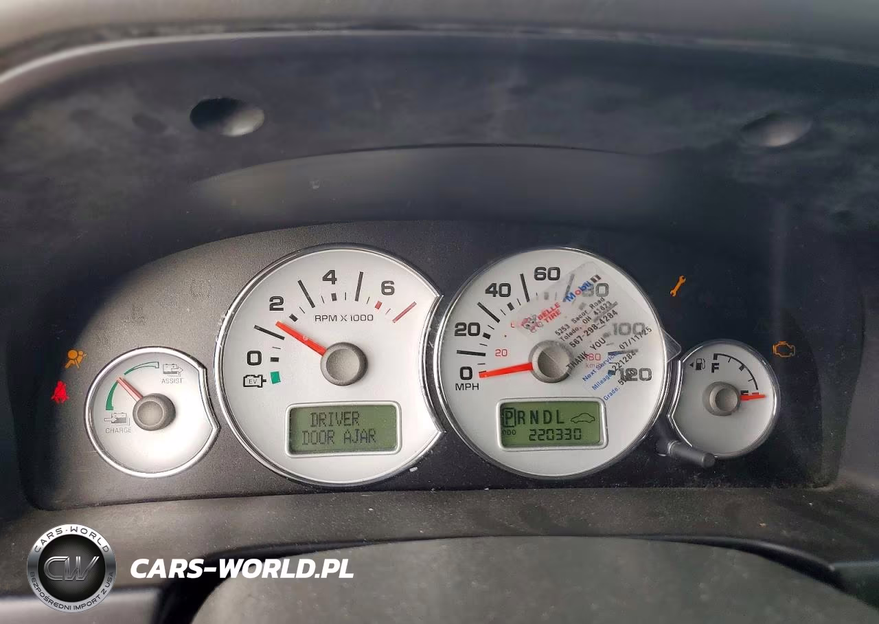 2007 Ford Escape Hev VIN:1FMCU49H07KA85563 - 9
