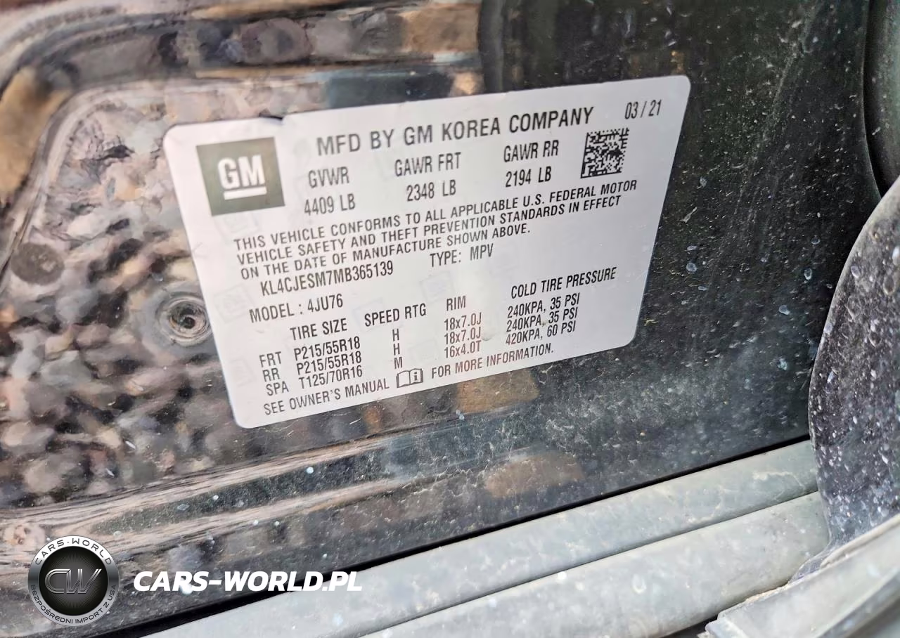 2021 Buick Encore Preferred VIN:KL4CJESM7MB365139 - 14
