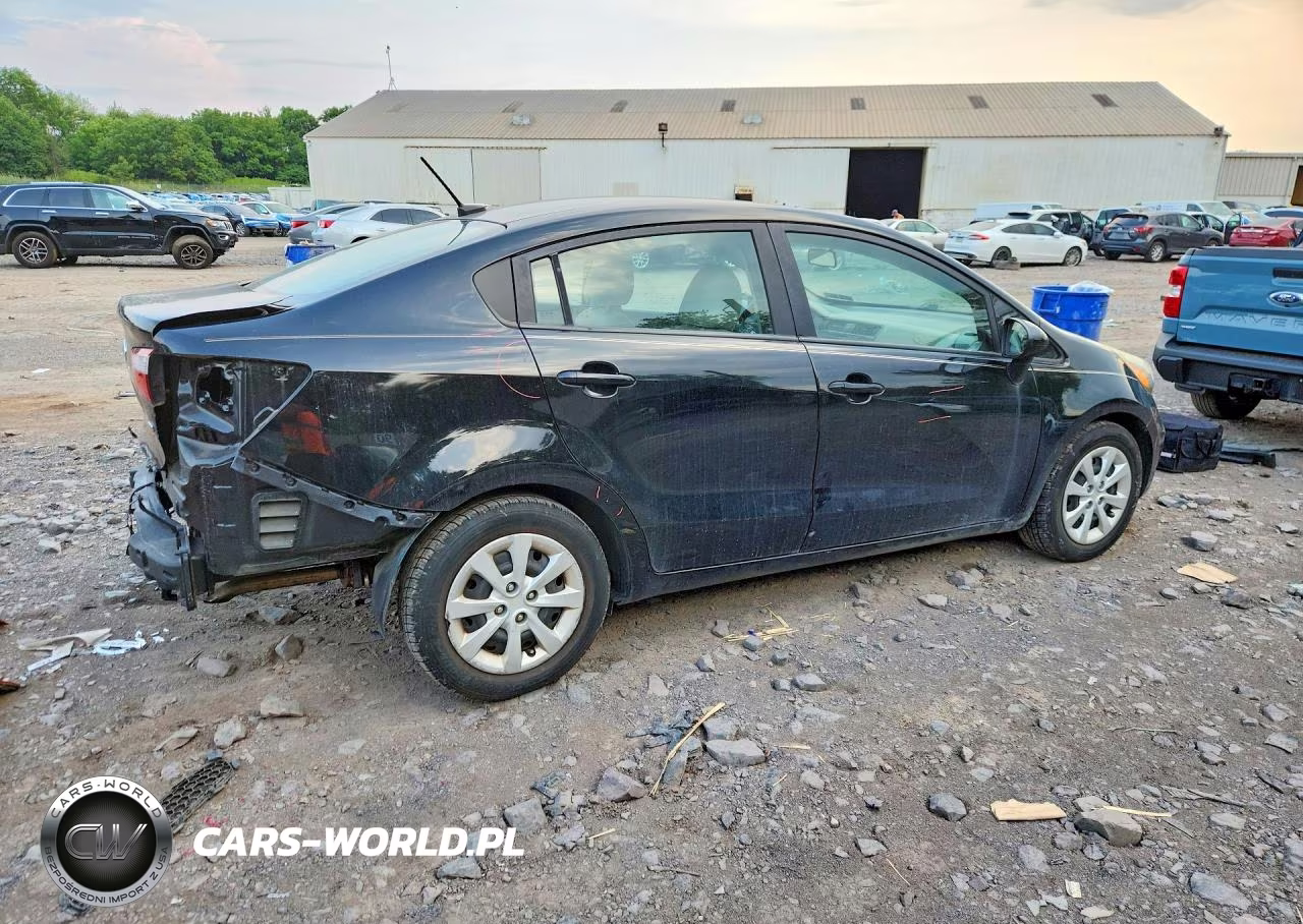 2013 Kia Rio Lx VIN:KNADM4A3XD6131071 - 3